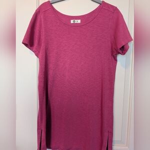 American Giant "Girlfriend Tee" Size M, EUC, Fuchsia